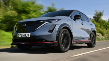 Nissan Ariya Nismo - front tracking