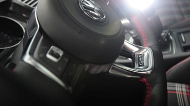 Volkswagen Golf GTI steering wheel