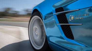 Mercedes SLS AMG Electric Drive wheels