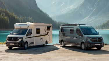 Renault Master Ahorn Camp campervans - front