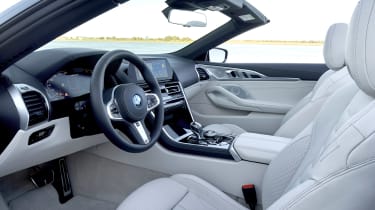 BMW 8 Series Convertible - front seats