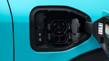 Nissan Leaf - charging port