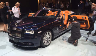 New Rolls-Royce Dawn convertible at Frankfurt