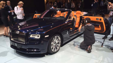 New Rolls-Royce Dawn convertible at Frankfurt