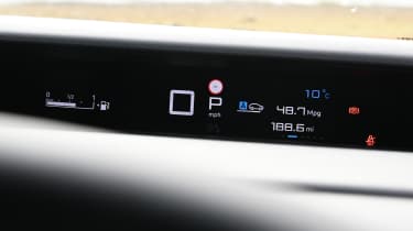 Citroen C3 - driver display