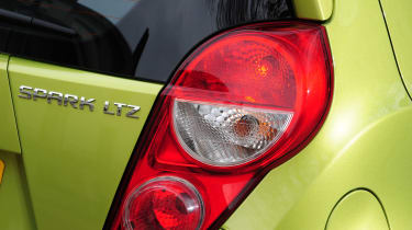Chevrolet Spark LTZ badge