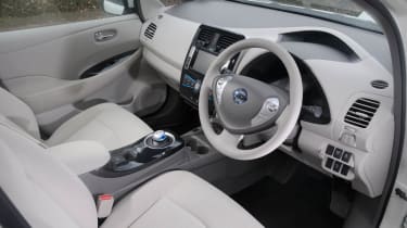 Nissan Leaf interior