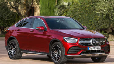Mercedes GLC Coupe - front 3/4 static