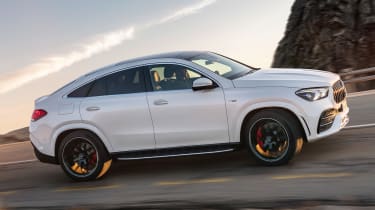 Mercedes-AMG GLE 53 Coupe - side tracking