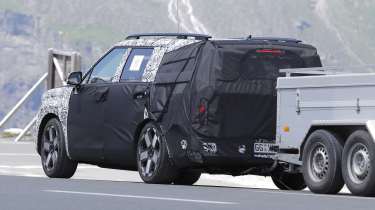 New Hyundai Santa Fe facelift - rear end