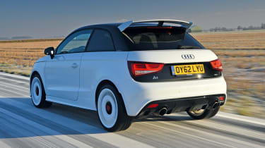 Audi A1 Quattro rear tracking