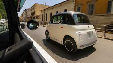 Fiat Topolino rear tracking