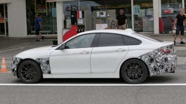 BMW 4 Series Gran Coupe - spy shots side tracking 2