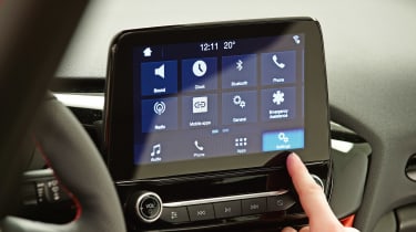 New 2017 Ford Fiesta - studio touchscreen
