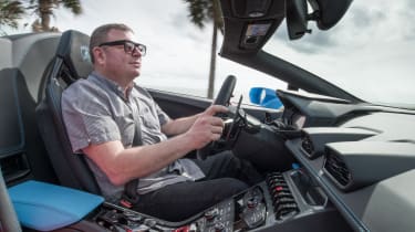 Lamborghini Huracan LP 610-4 Spyder - Steve driving 2