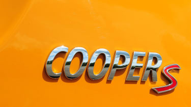 MINI Cooper S badge