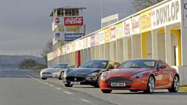 Aston Vantage Maserati XKR