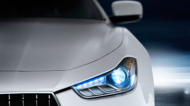 Maserati Ghibli headlights