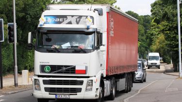 Foreign truckers £96m first two years of HGV Levy | Auto Express