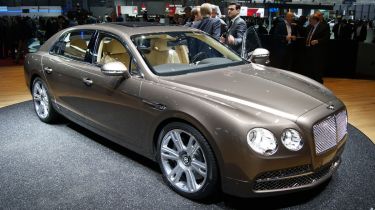 Bentley Flying Spur front tracking