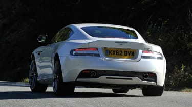 New Aston Martin DB9 rear cornering