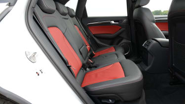 Audi SQ5 rear seats