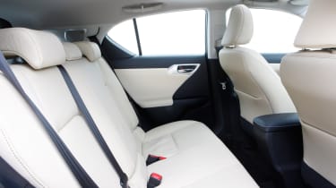 Lexus CT200h rear interior
