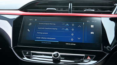 Vauxhall Corsa - infotainment