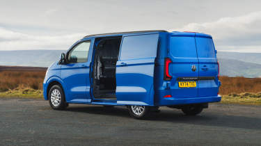 Volkswagen Transporter - rear 3/4 static (rear doors closed)