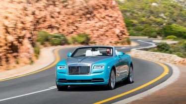 Rolls-Royce Dawn - front tracking
