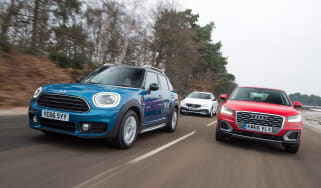 MINI Countryman vs Audi Q2 vs Volvo V40 Cross Country - header