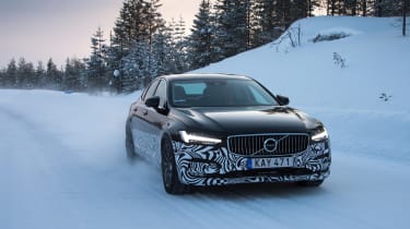 Volvo S90 drive - front driving