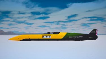 JCB Hydromax - side