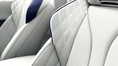 Lexus LC Convertible - seat detail