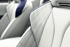 Lexus LC Convertible - seat detail