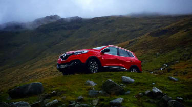 Renault Kadjar uphill