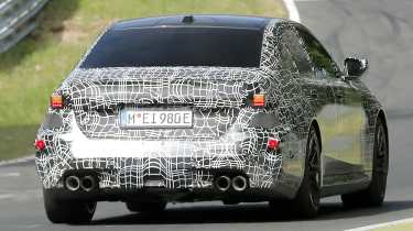 BMW M5 Facelift - rear 3/4