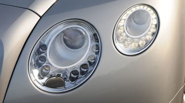 Bentley Continental GT Speed headlight detail