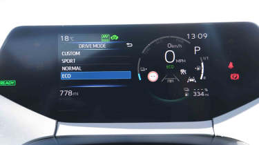 Toyota Prius - instrument cluster