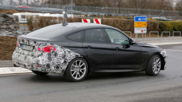 BMW 3 Series GT facelift spied 14