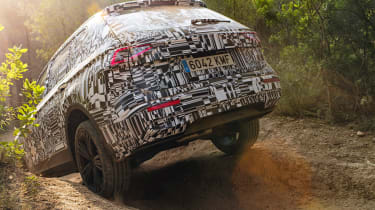 SEAT Tarraco prototype - rear off-road