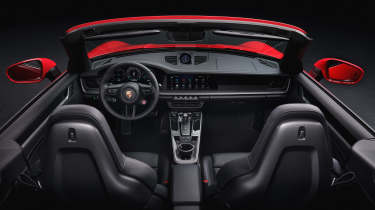 Porsche 911 Convertible - cabin