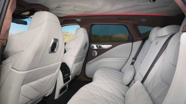 BMW XM rear seats
