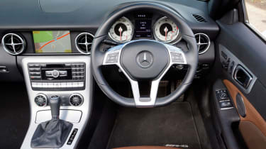 Mercedes SLK 250 CDI interior