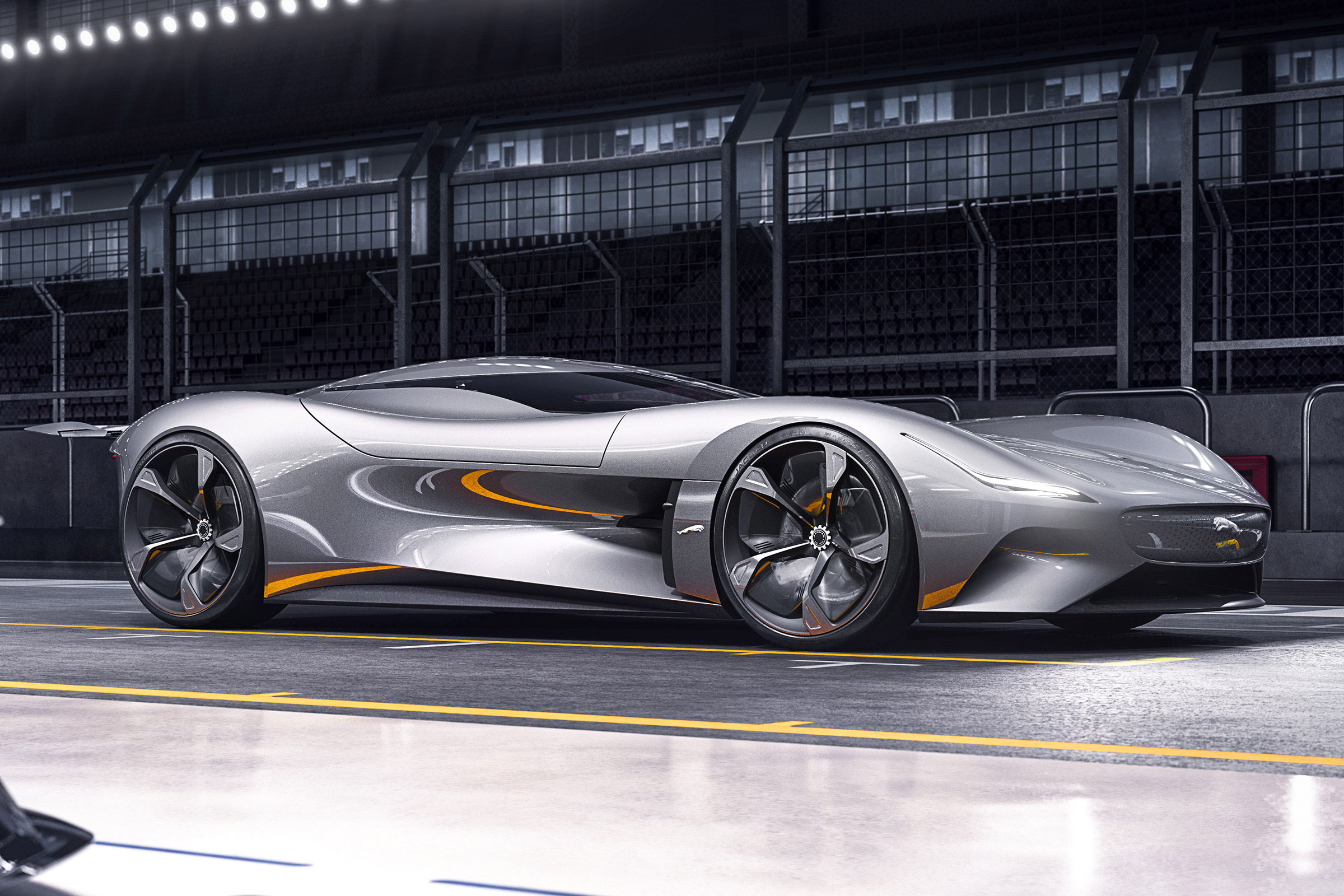 Jaguar Vision GT virtual concept set for Gran Turismo 