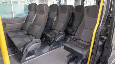 Ford E-Transit Extended Range - seats
