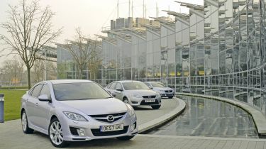 Mazda 6 vs Ford Mondeo vs Volkswagen Passat