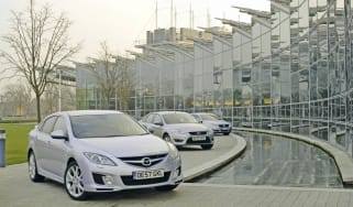 Mazda 6 vs Ford Mondeo vs Volkswagen Passat