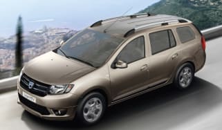 Dacia Logan MCV estate front three quarters