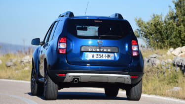 Dacia Duster facelift - rear cornering